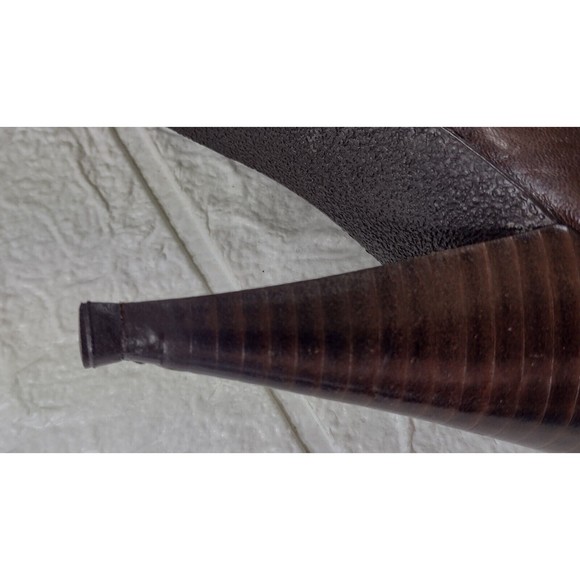 Coach Smooth Leather Heeled Booties Brown Women's Size 6.5 - Picture 13 of 13